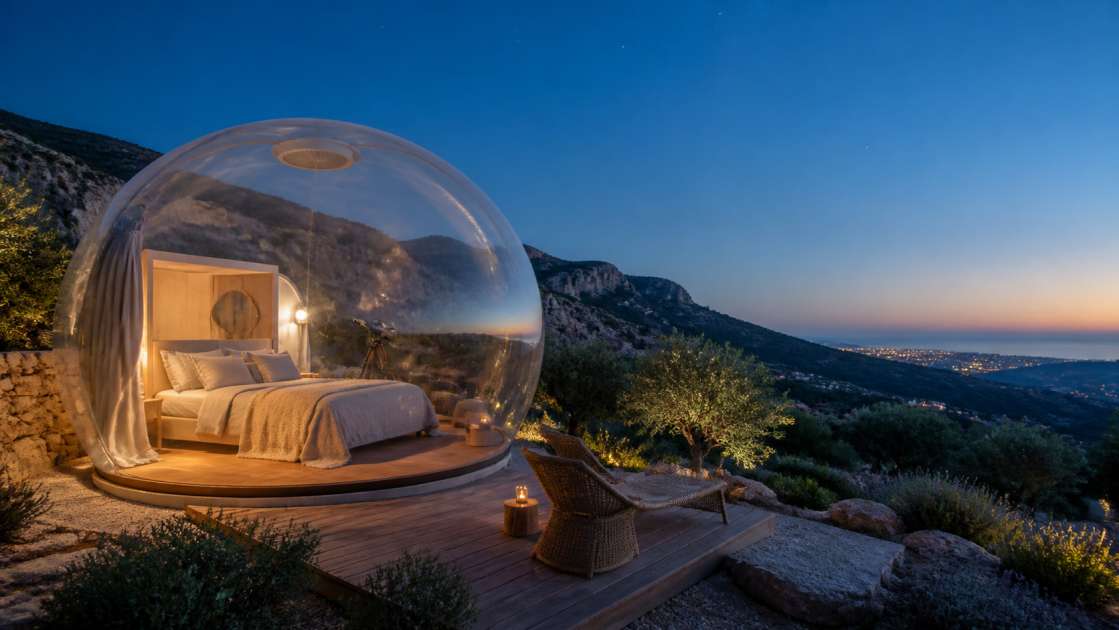 Casas burbuja en Alicante: Guía completa para una escapada bajo las estrellas en Villena, Benimantell y la costa