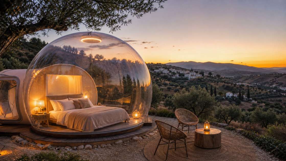 Hoteles Burbuja en Andalucía: Guía Completa para Granada, Ronda y Málaga