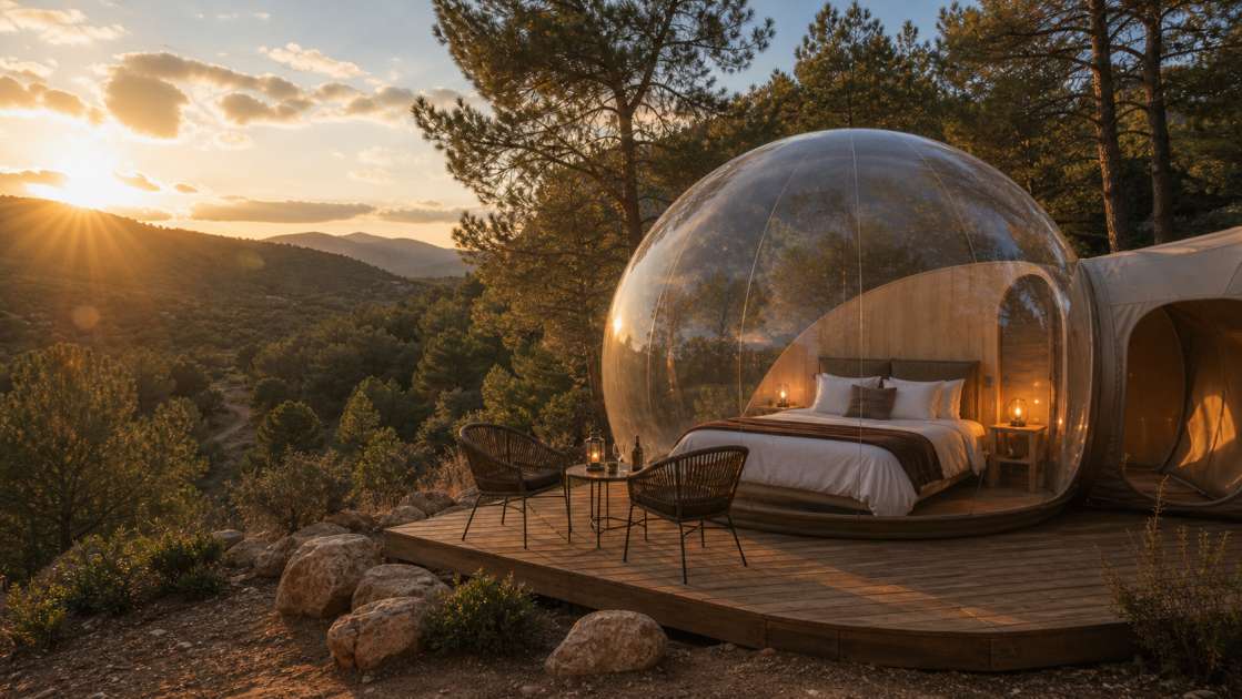 Hoteles burbuja en Cataluña: La guía completa para tu escapada romántica a Barcelona y Girona